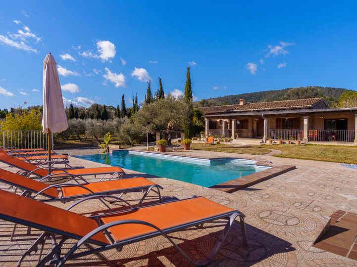 Serene Haven: 4 Bedroom Villa in Balearic Islands,1628, Mallorca, Spain