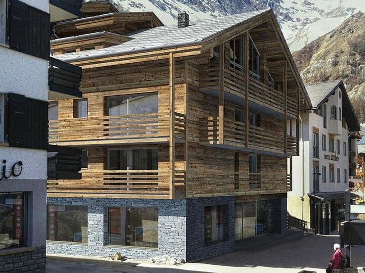 Serene Oasis in Saas-Fee Villa, 1419