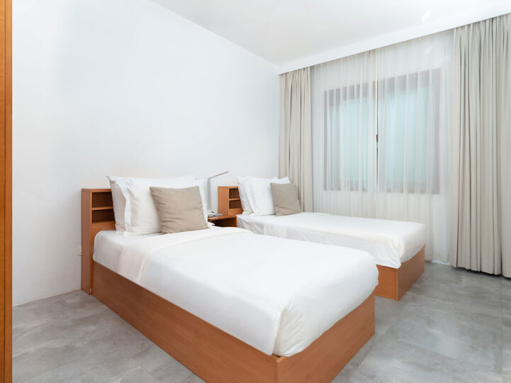Amilla Beach Residences - 4 Bedroom - Twin beds
