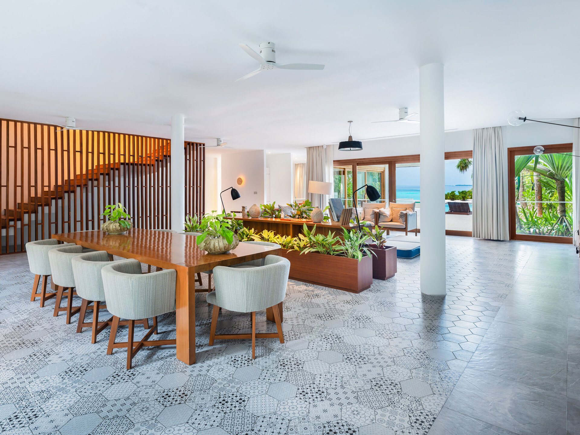 Amilla Beach Residences - 4 Bedroom - Dining area