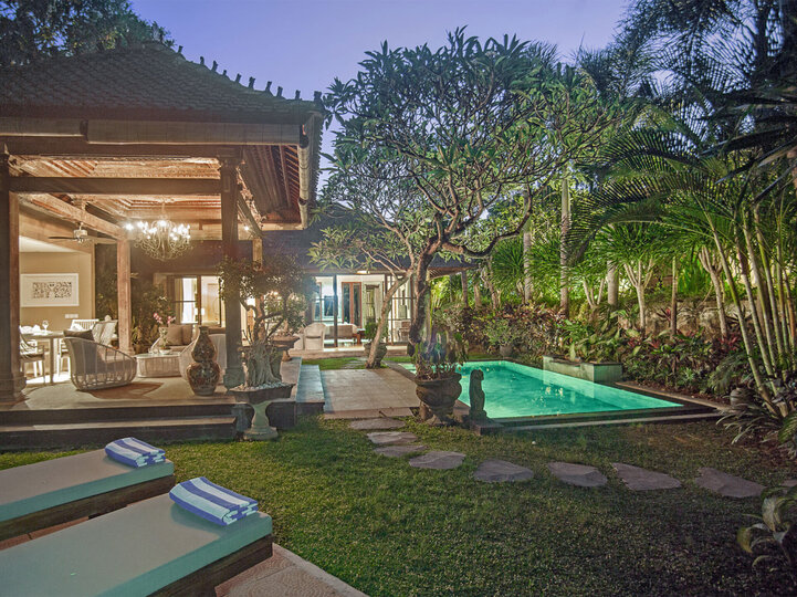 Pool and garden