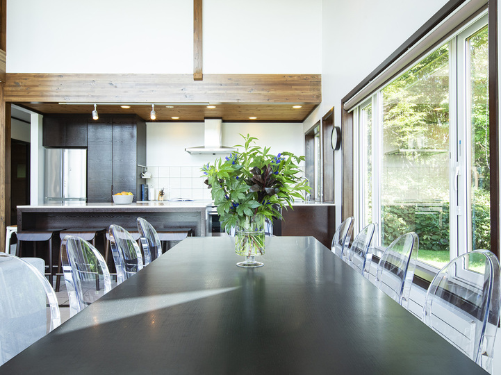 Intimate dining area