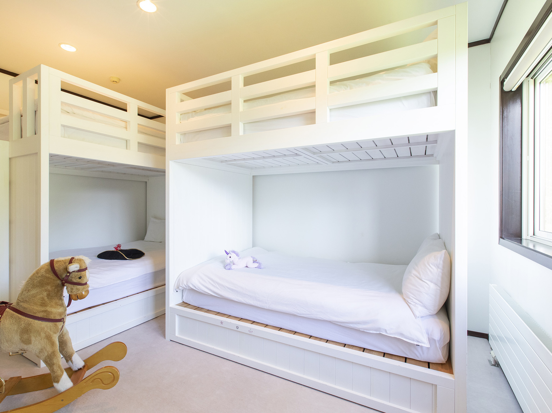 Fun and comfortable bunk beds for the kids