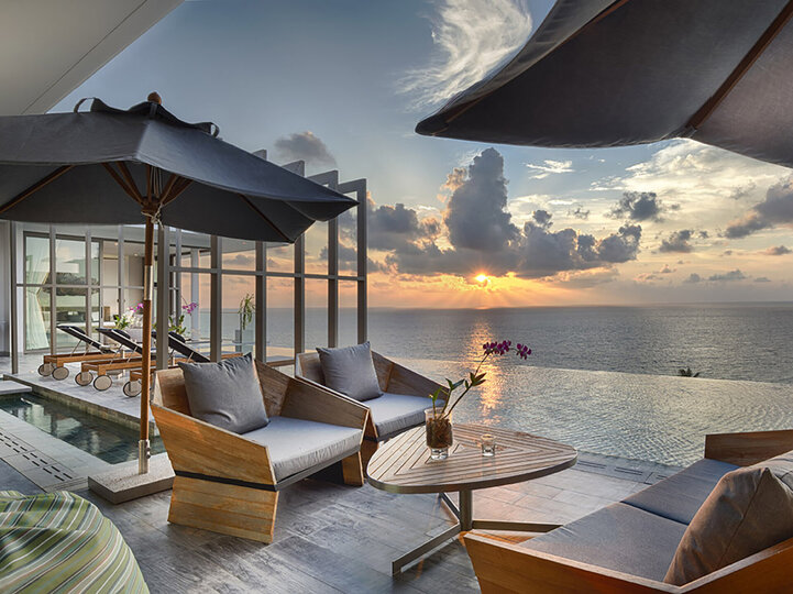 Malaiwana Penthouse - Poolside area