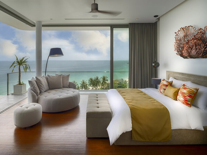 Malaiwana Penthouse - Stunning bedroom outlook