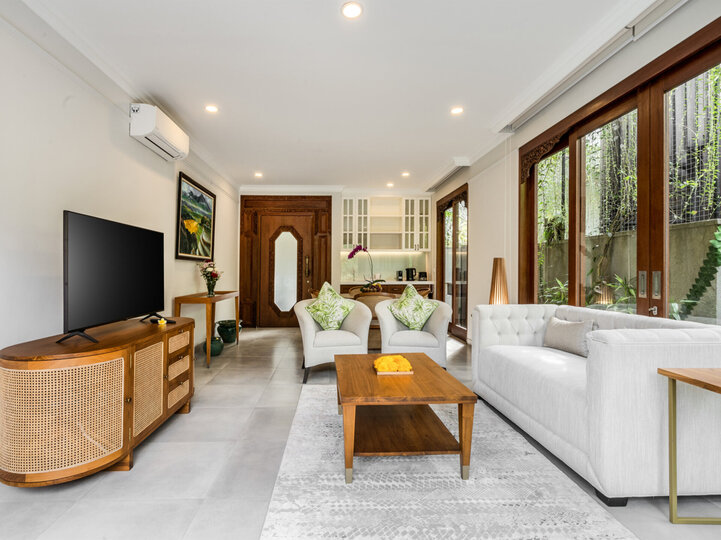 Pala Ubud - Villa Catur - Cosy and restful living area