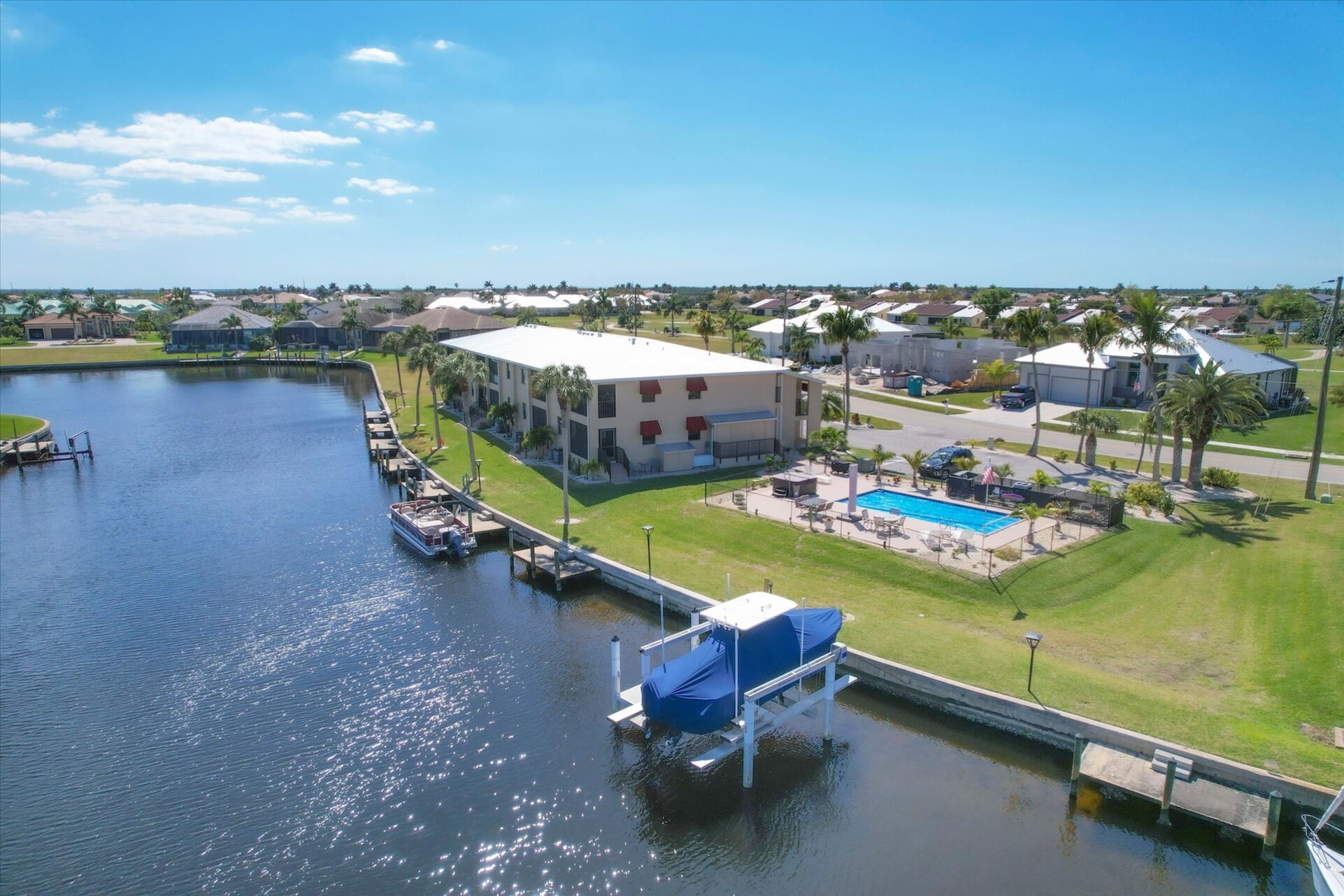 Canal leading to Charlotte Harbor