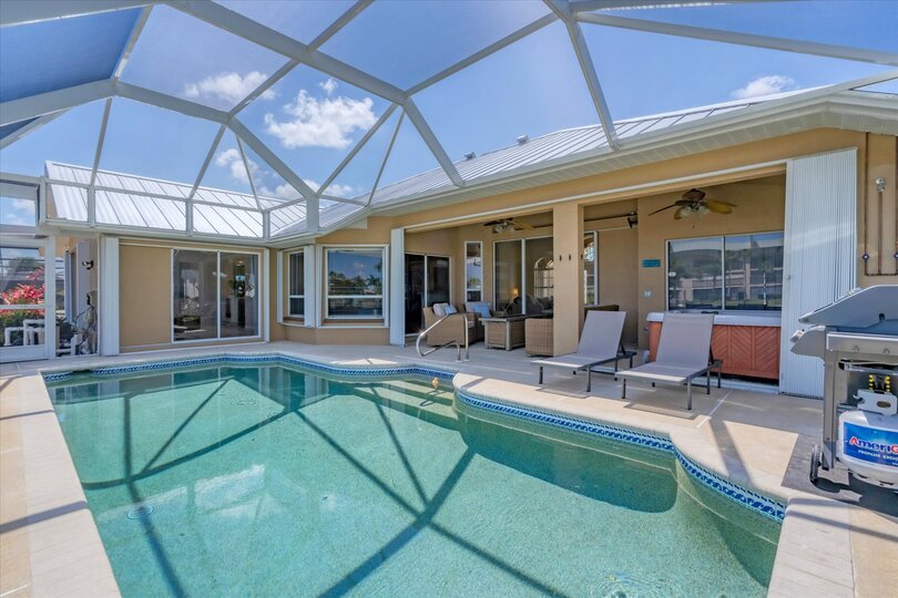 Sparkling pool