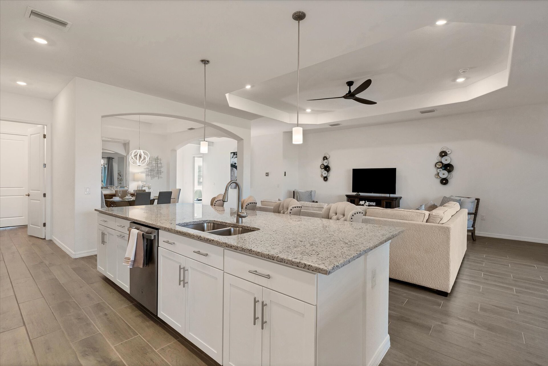 Beautiful, bright, open living space