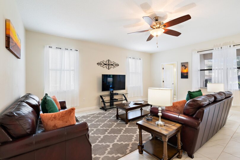 Living Room 55" Smart TV