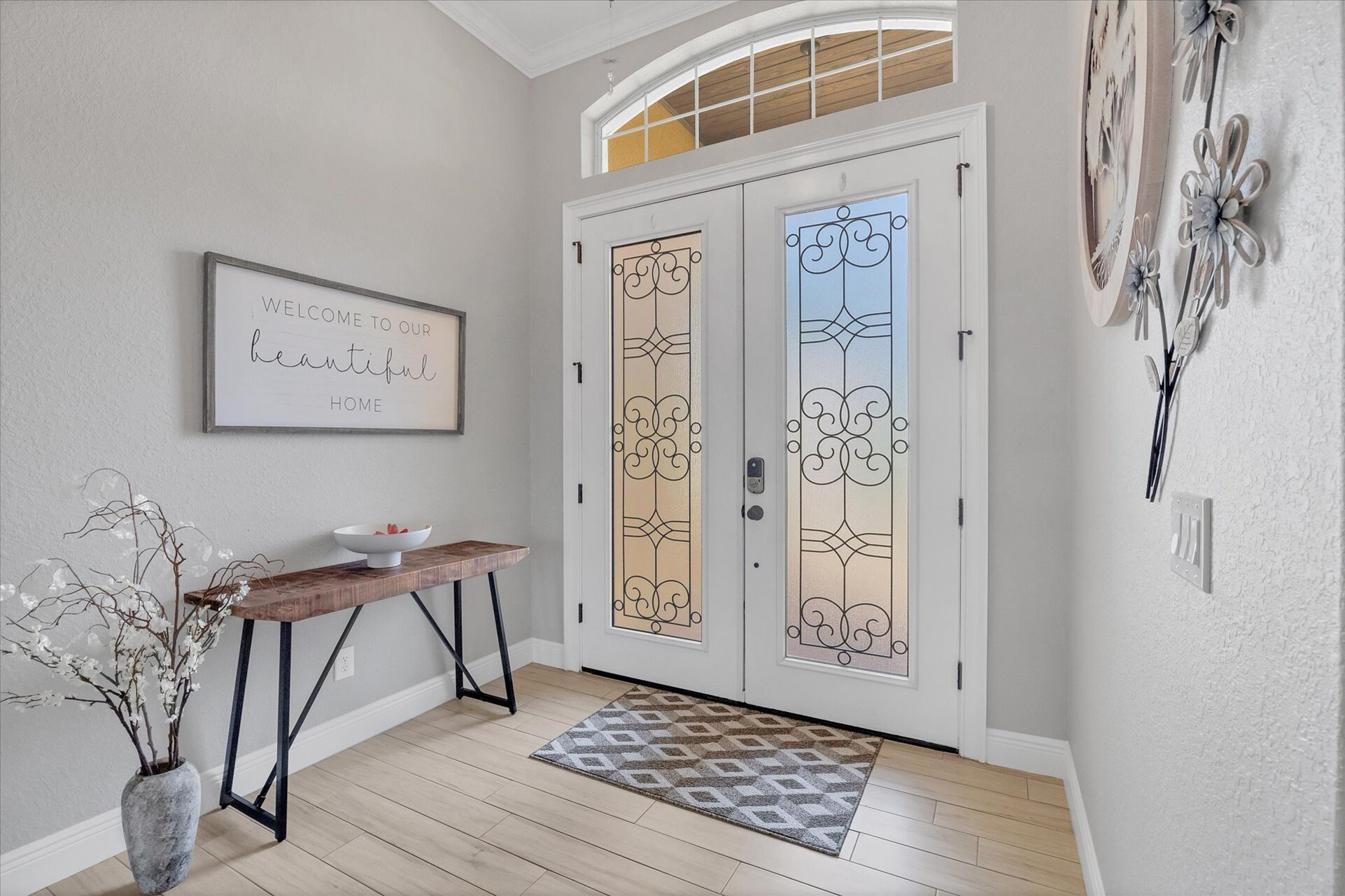 Welcoming foyer