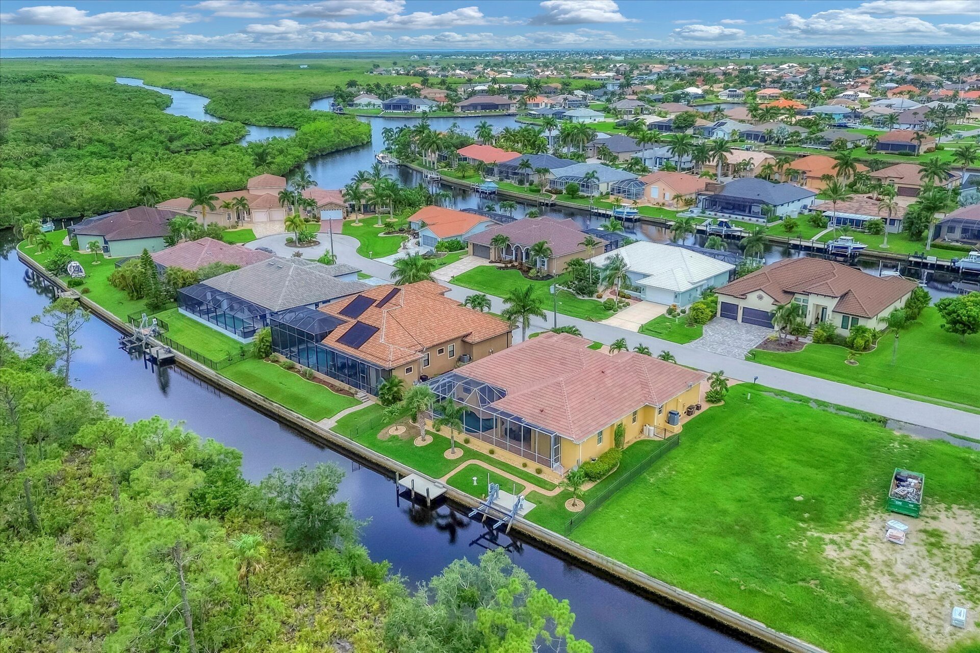 Stunning waterfront home with private pool & spa in Burnt Store Isles in historic Punta Gorda