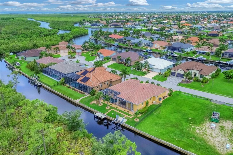 Stunning waterfront home with private pool & spa in Burnt Store Isles in historic Punta Gorda