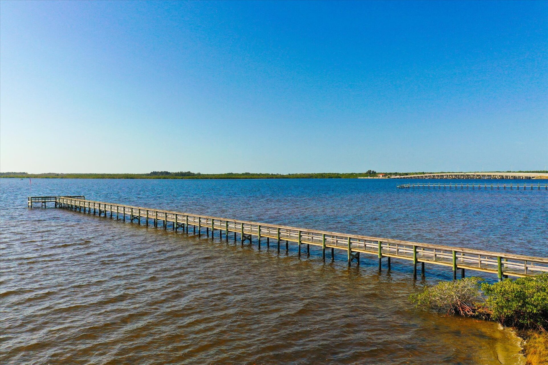 Pier over the Myakka