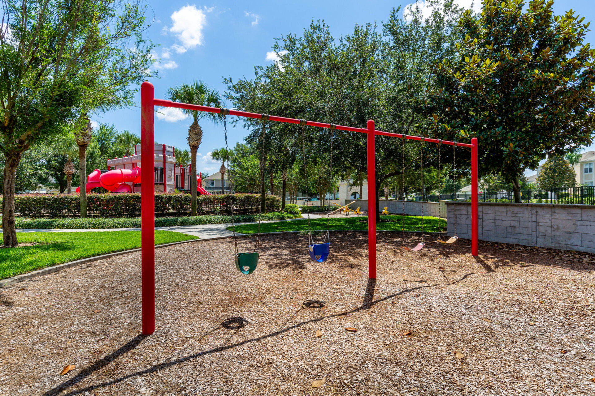 The kids will love this big playground