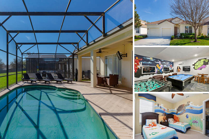 A 4-Bed Dream Home, Orlando Villa 6501, Kissimmee, United States
