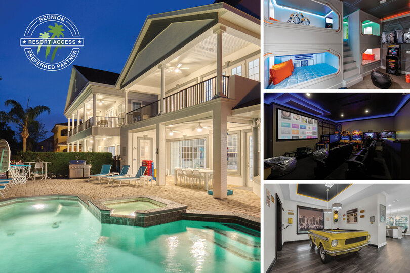 Dreamy 5 Bedroom Villa in Orlando,6507, Kissimmee, United States