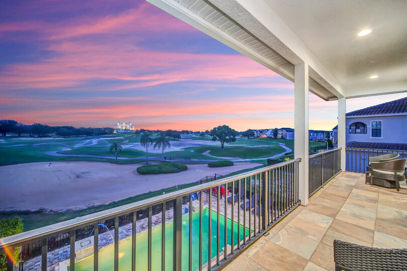 The amazing twilight view from your home of the Grande in Reunion