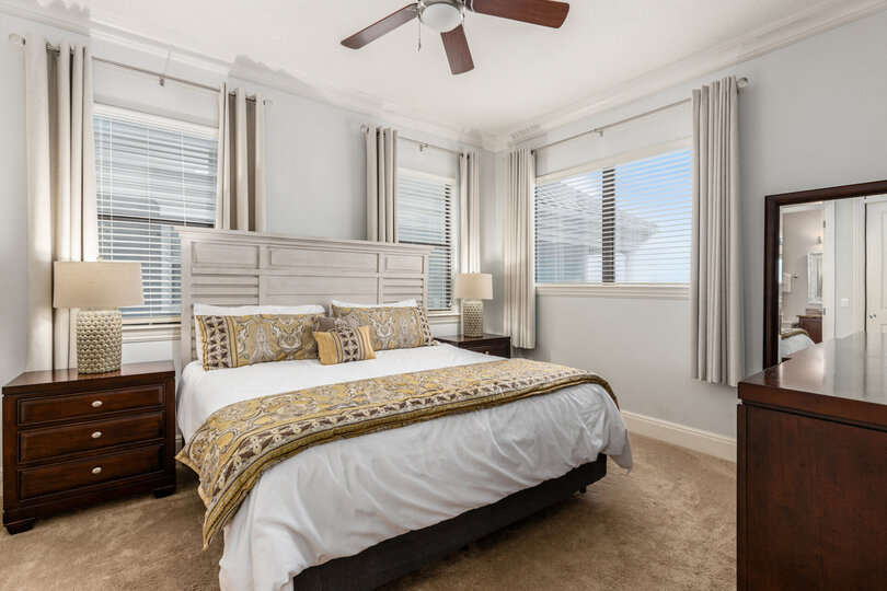 Enjoy the space this room offers.