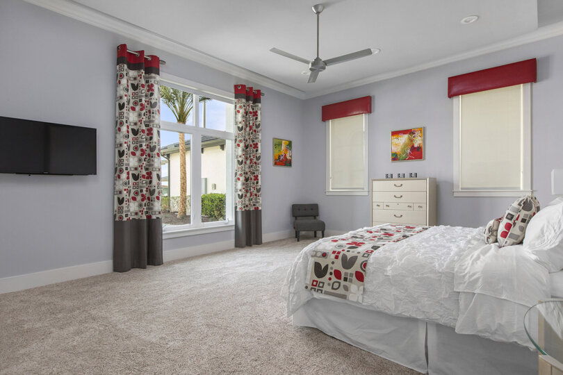 Master suite 5 located on the first floor
