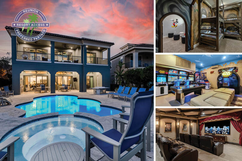Serenity Awaits - Luxe 7 Bedroom Villa,6525, Kissimmee, United States