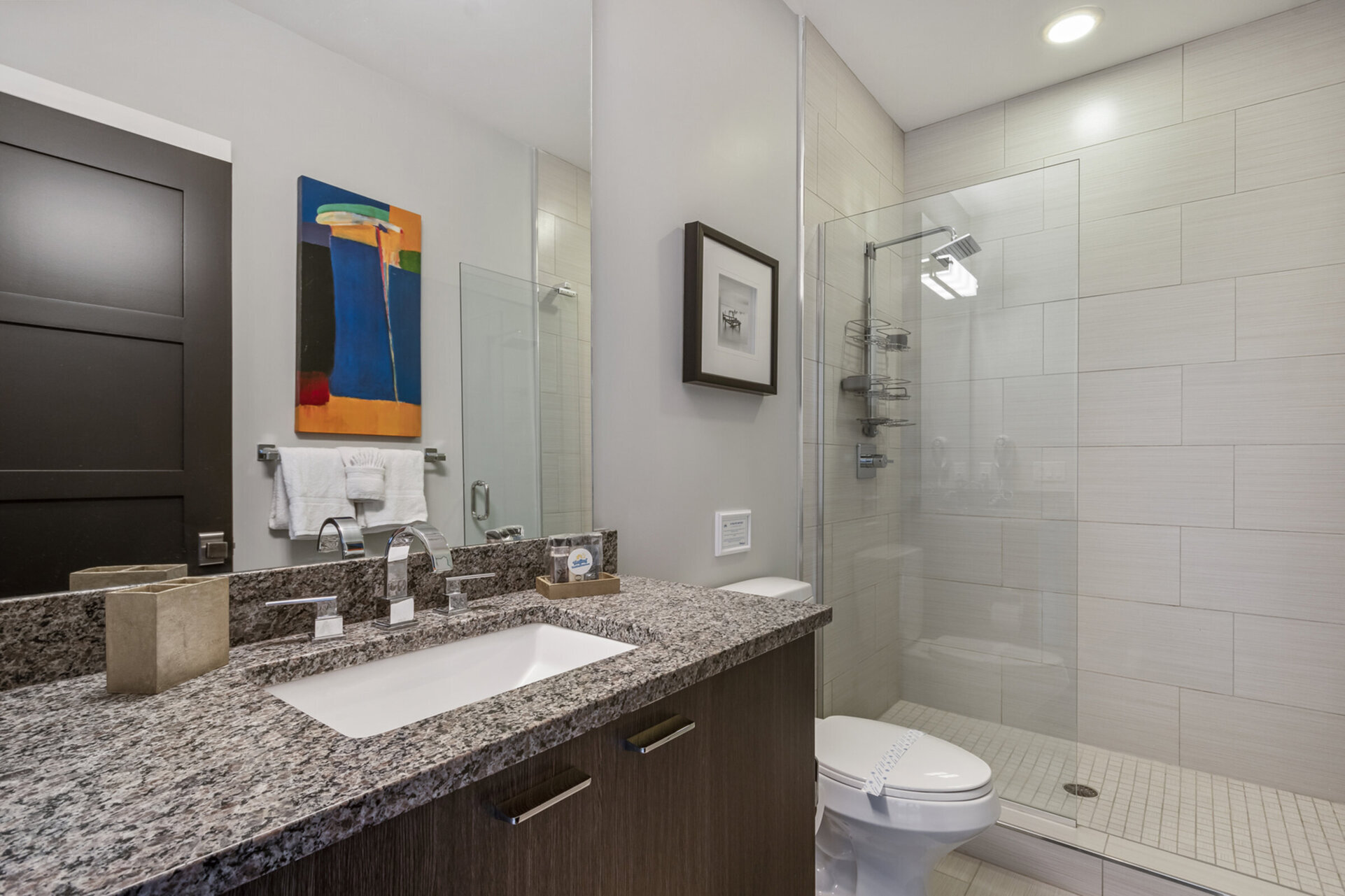 The ensuite bathroom for Master Suite 6