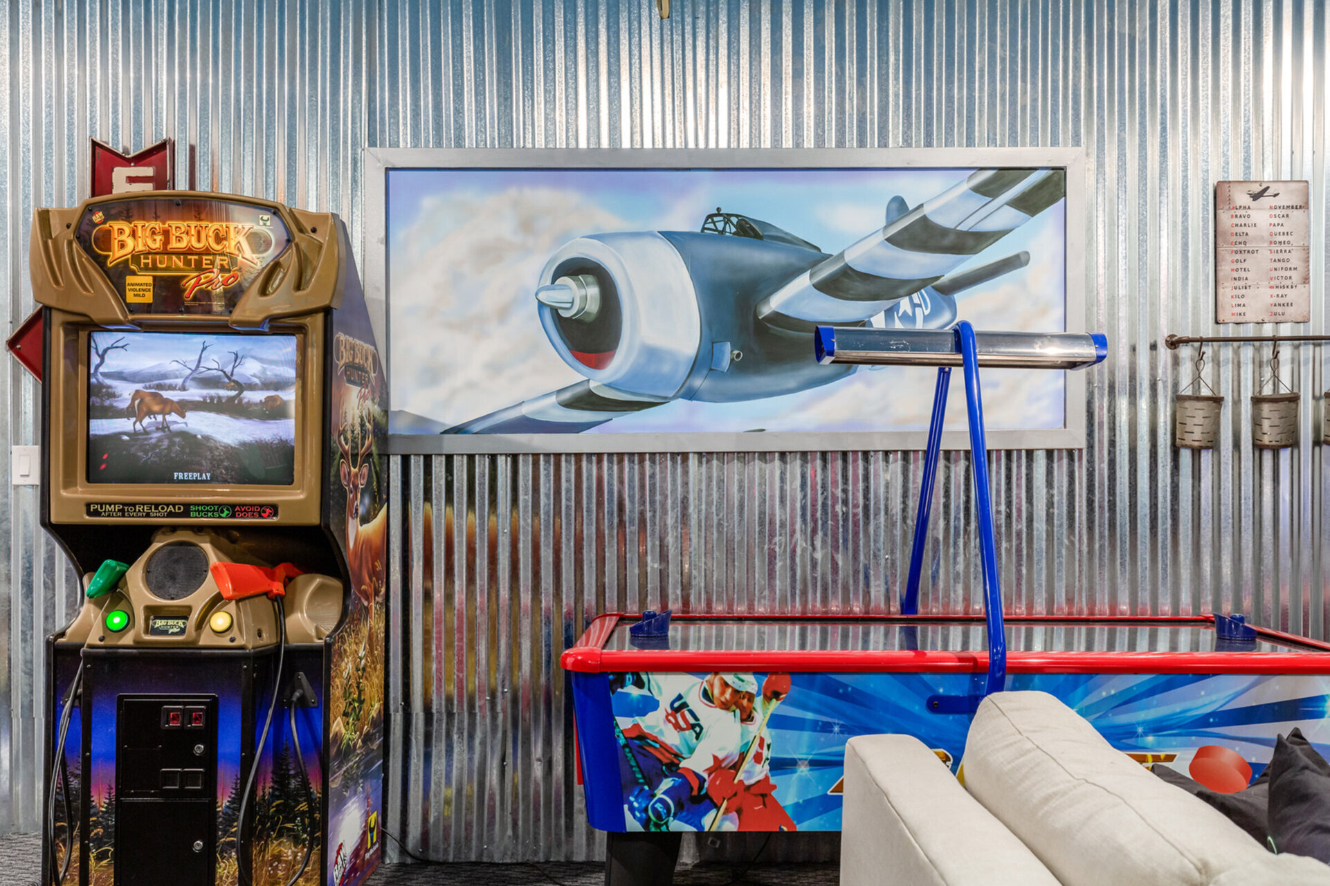 Unless your inner musician on Guitar Hero or challenge your friends or family to a game of air hockey