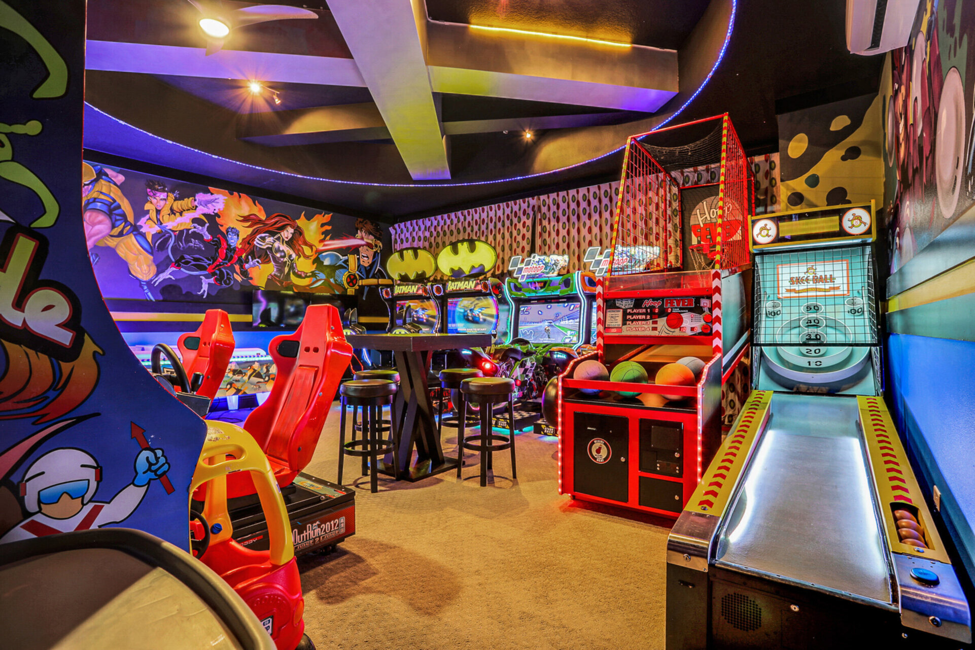 There are so many games too choose from you are sure to stay busy