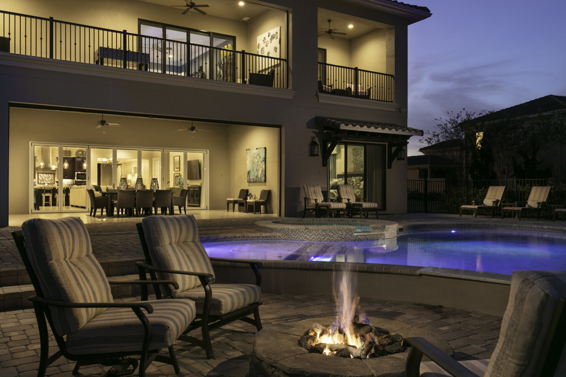 A fire pit for you to enjoy