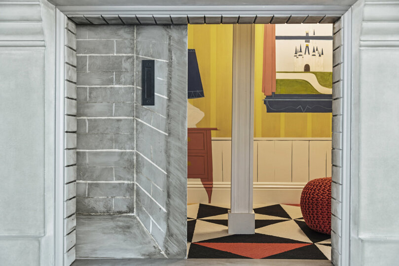 Peek inside this adorable secret room, only accessible through the secret passage entrance