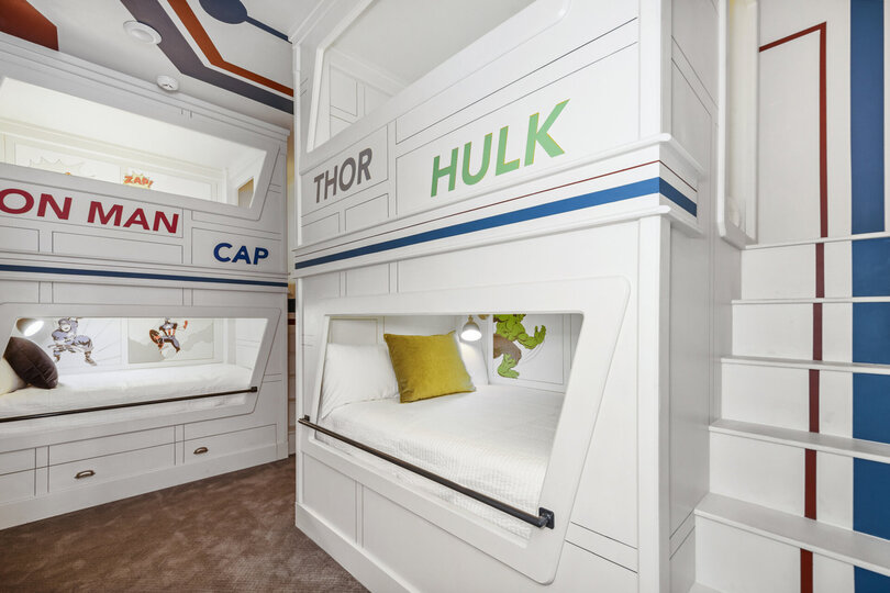 Every hero will want to stay in the Emperor Suite