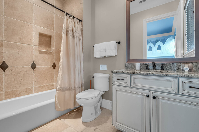 Ensuite bathroom for the little princesses