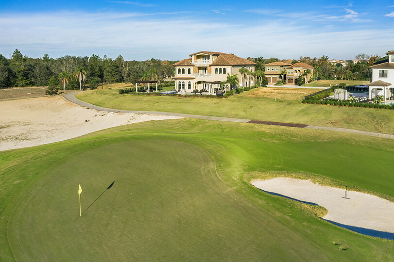 The 8th hole of the Jack Nicklaus Signature Golf Course