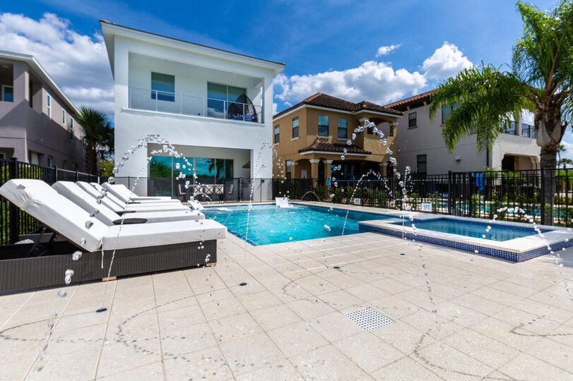 Charming Villa with Pool in Orlando,6549