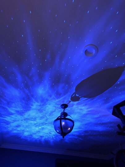 Blue LED lights will make it seem like your little pirates are really in the middle of the ocean