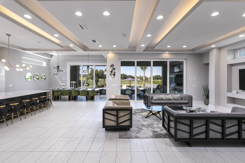 Be blown away by the modern details and furnishings