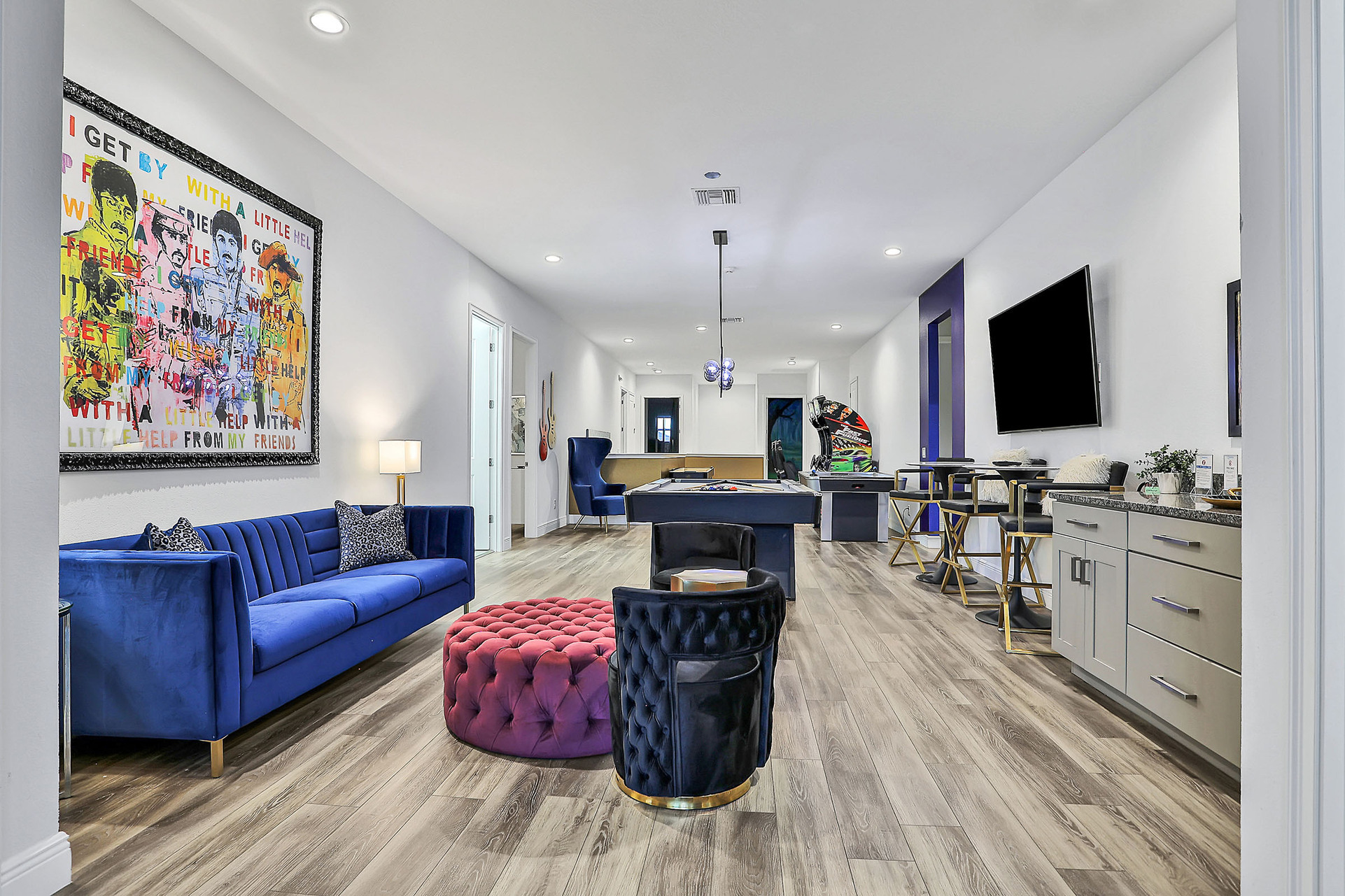 There is something for everyone to enjoy in this fun space