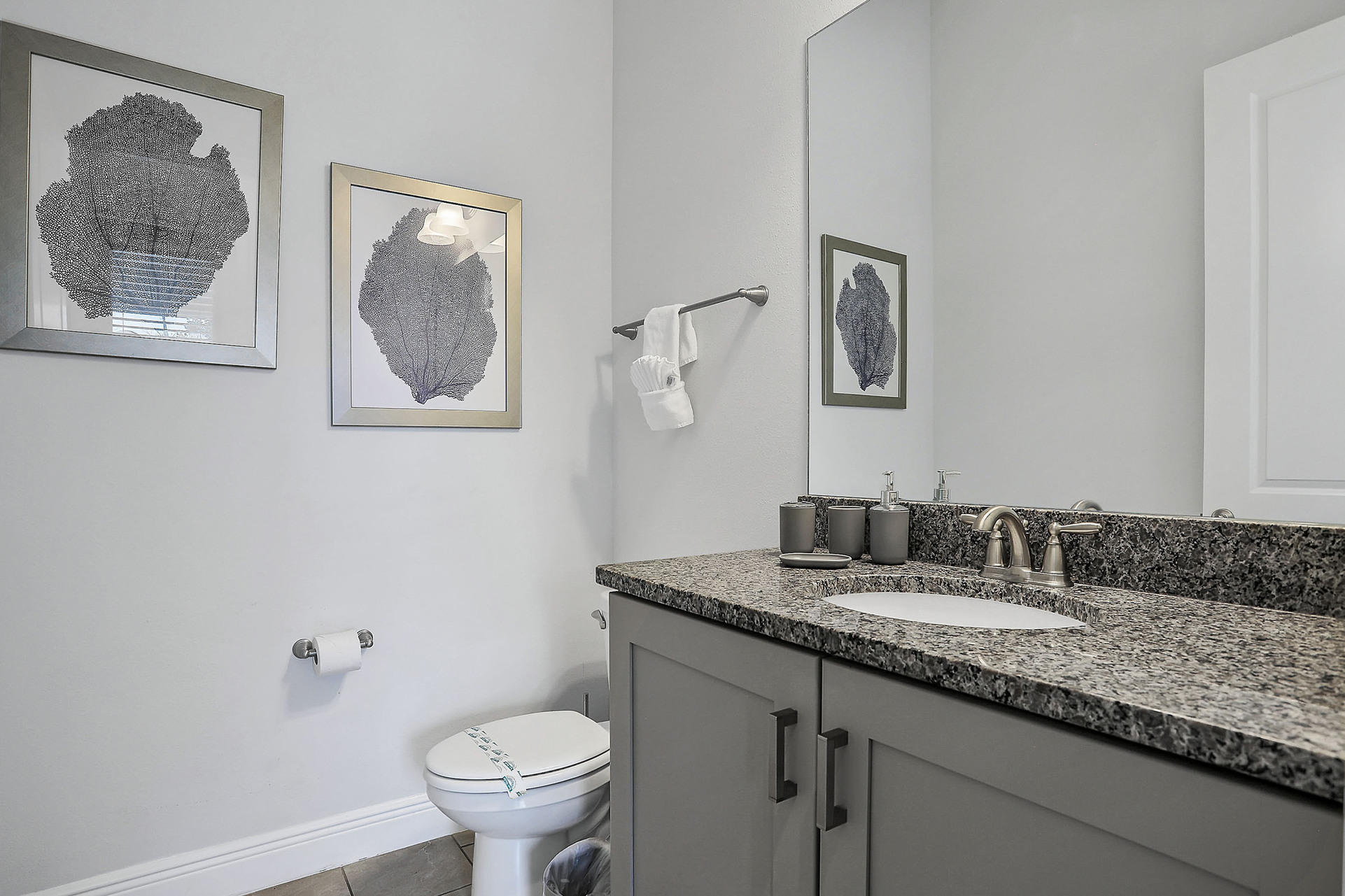 The pool bathroom for your convenience