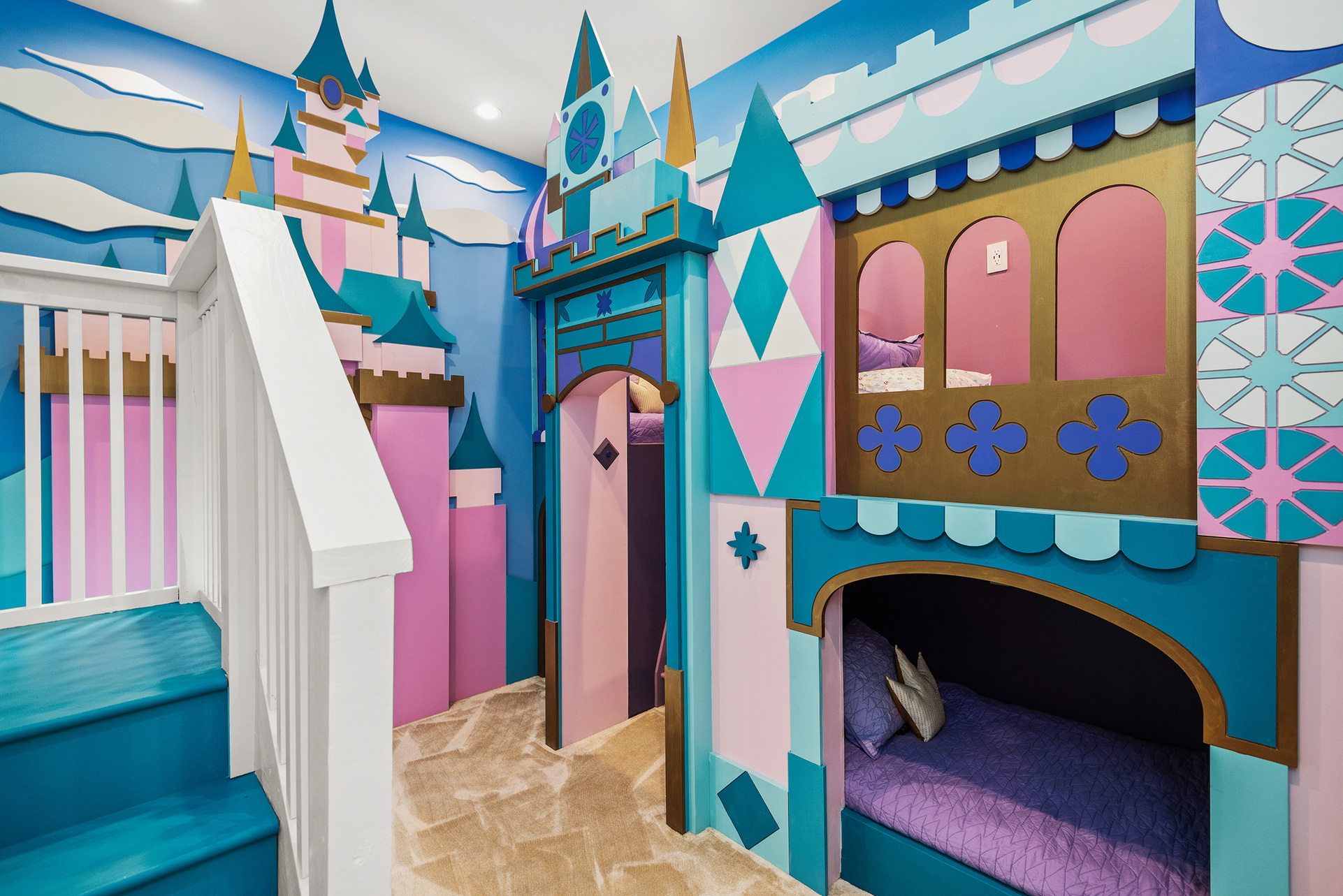 Princess-themed bedroom