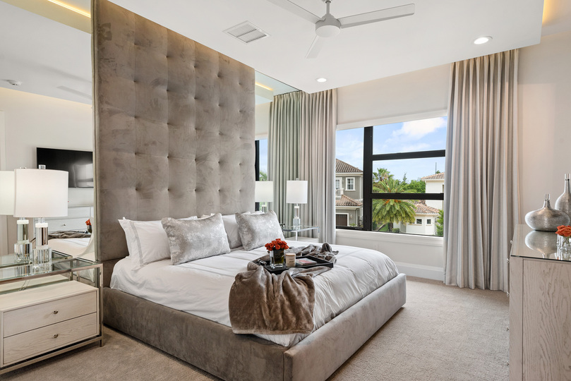 Master Suite furnished with a king-size bed