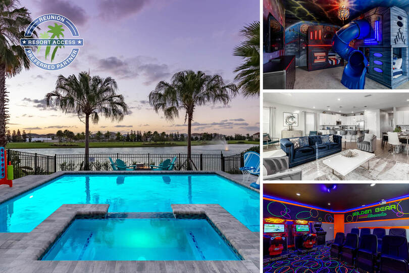 Elegant 6 Bedroom Oasis in Orlando,6570, Kissimmee, United States