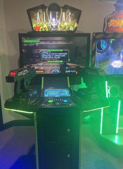 Aliens shooter game added March 2023.