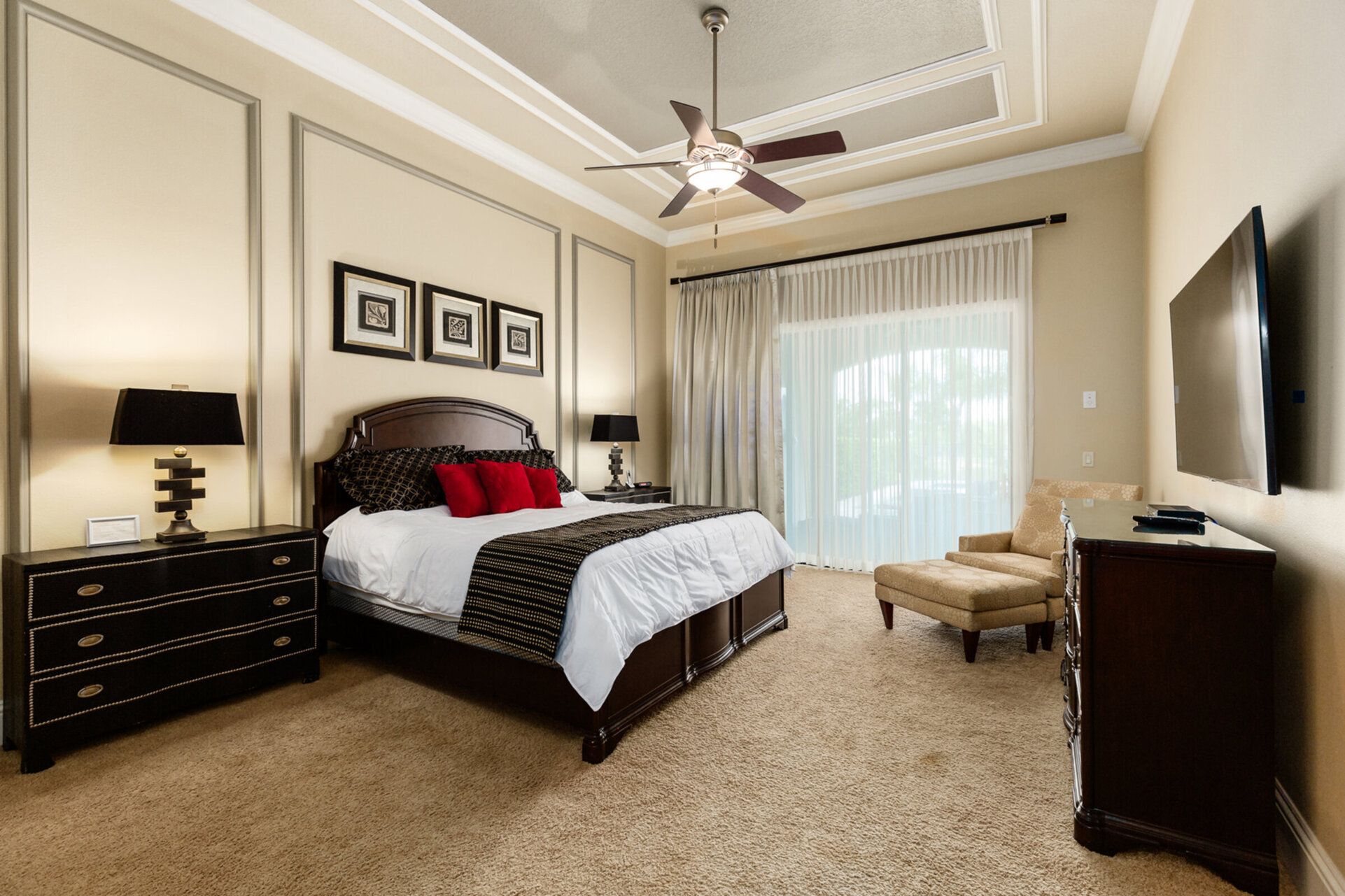 Feel like royalty in the Master Suite, complete with an ensuite bathroom