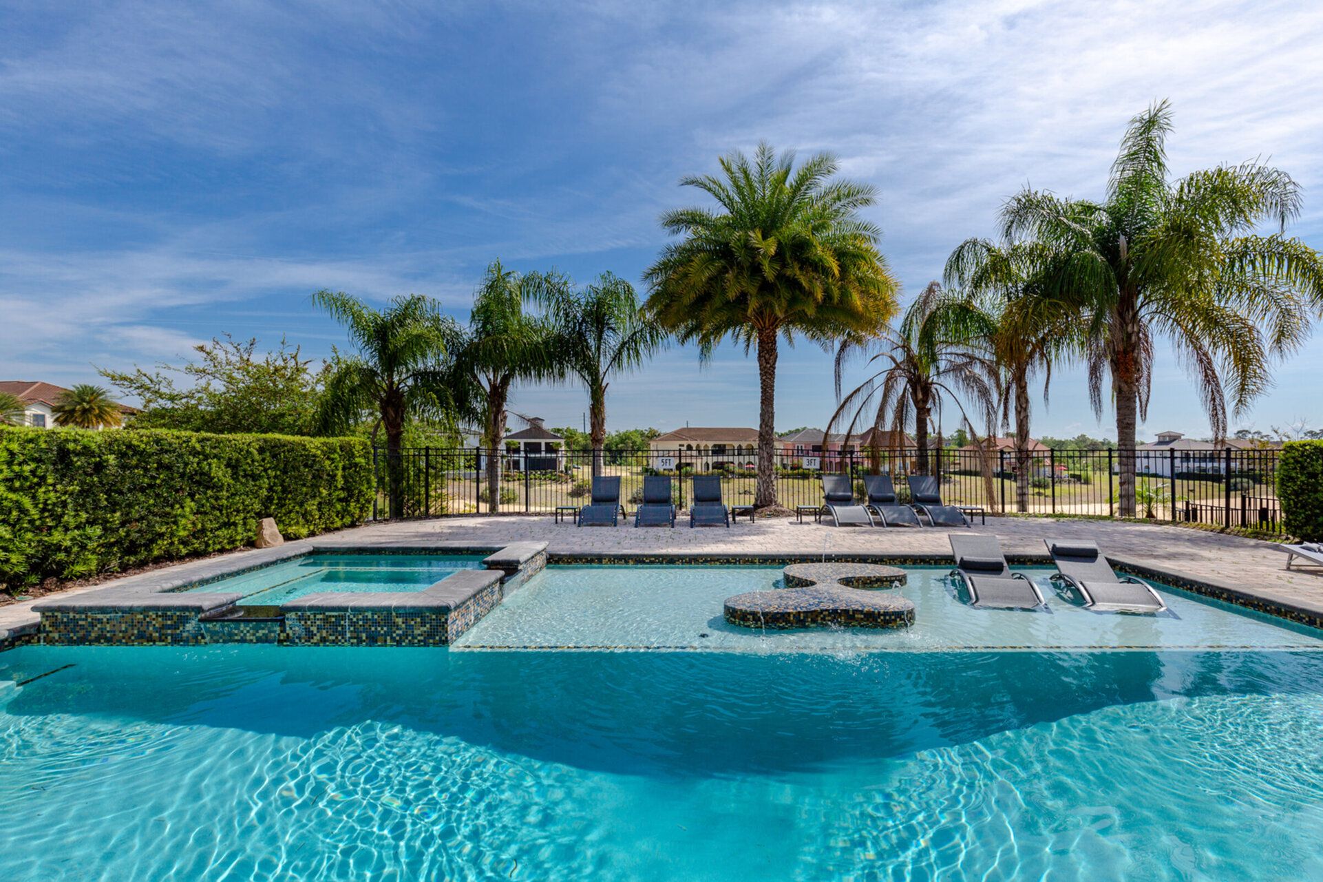 Take a dip in the beautiful resort style pool