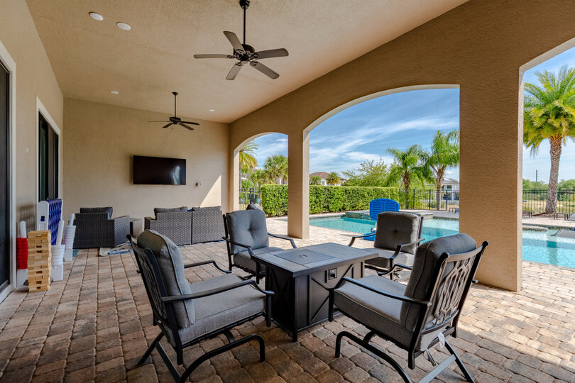 Enjoy quality time around the fire pit