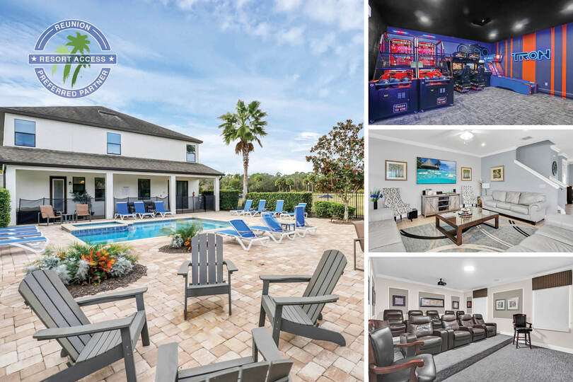 Orlando's Hidden Gem: 8 BR Villa,6580, Kissimmee, United States