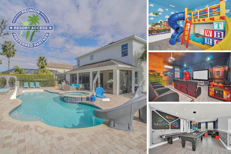 Dreamy 8 Bedroom Villa in Orlando,6594, Kissimmee, United States