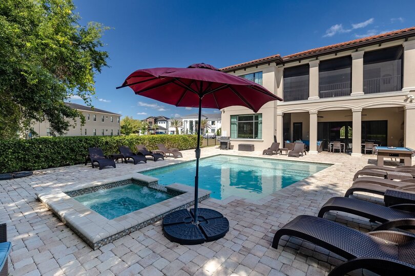 Elegant 7 Bedroom Oasis in Orlando,6595