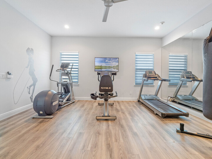 Our gym room ensures you won't miss a workout even during your vacation, providing everything you need to stay active and energized throughout your stay.