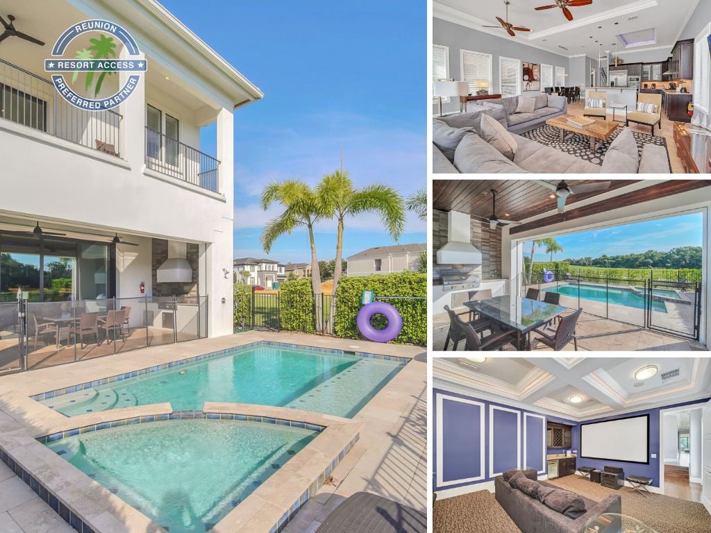Elegant Oasis: 5 Bed Villa in Orlando,6633